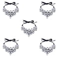 thumbnail image 3 of Qarigey Collar de mujer, gargantillas, colgantes, Gargantilla para niñas, adorno para el cuello, accesorios para vestido de fiesta y banquete, Type2 NO2, 3 of 6