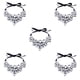 thumbnail image 3 of Qarigey Collar de mujer, gargantillas, colgantes, Gargantilla para niñas, adorno para el cuello, accesorios para vestido de fiesta y banquete, Type2 NO2, 3 of 6
