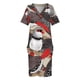 thumbnail image 4 of Firetails-vestido holgado con bolsillos para mujer a la moda vestido de noche verano, 4 of 7