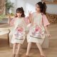 thumbnail image 1 of Camisón Kawaii de Anime MyMelody Kuromi Cinnamoroll, Vestido de manga corta de algodón de verano, pijamas de dibujos animados de Sanrios, ropa para el hogar, 1 of 4