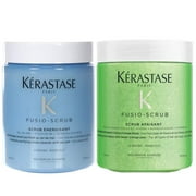 Kerastase Fusio-Scrub Energisant Purifying Scrub & Apaisant Soothing Scrub, 16.9 fl oz, 2 Piece