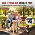 thumbnail image 3 of BeneCane Folding Cane for Men and Women, Lightweight Quad Cane for Seniors, Adjustable Aluminum Walking Cane with Self-Standing Base and Travel Bag, 3 of 7