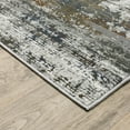 thumbnail image 2 of Oriental Weavers Gemini Area Rug - 4151U - 7'10" x 10'10" - in Charcoal/ Grey - Modern Style, Stain Resistant, Family and Pet Friendly , Dining, Living Room Rug, 2 of 2