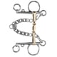 thumbnail image 2 of Accesorio de broca de caballo Pelham de acero inoxidable, accesorio de conector de latón de silicona articulado, 2 of 5