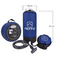 thumbnail image 1 of Mosiee Portable Outdoor Shower Bag With Large Spray Head & 2M Hose For Easy Camping, 1 of 9