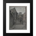 thumbnail image 2 of Ferdinand Boberg 19x24 Black Modern Framed Museum Art Print Titled - Rue Des Barres. the Choir of Saint-Gervais Saint-Protais (1926), 2 of 5