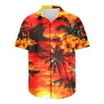 thumbnail image 5 of WAENQINLA Big and Tall Hawaiian Shirt for Men Short Sleeve Casual Shirts Button Down Shirt Men Beach Summer Wedding Shirt, 5 of 5
