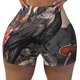 thumbnail image 2 of Fotbe Moonlit Crow Blossoms Shorts Sin Costuras – Shorts Deportivos de Cintura Alta para Mujer, Elásticos para Gimnasio, Yoga, Running o Ciclismo-Large, 2 of 8