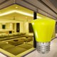 thumbnail image 5 of Bombilla Corona E27 3W LED Foco LED Ahorro Energético para Salón Amarillo, 5 of 5