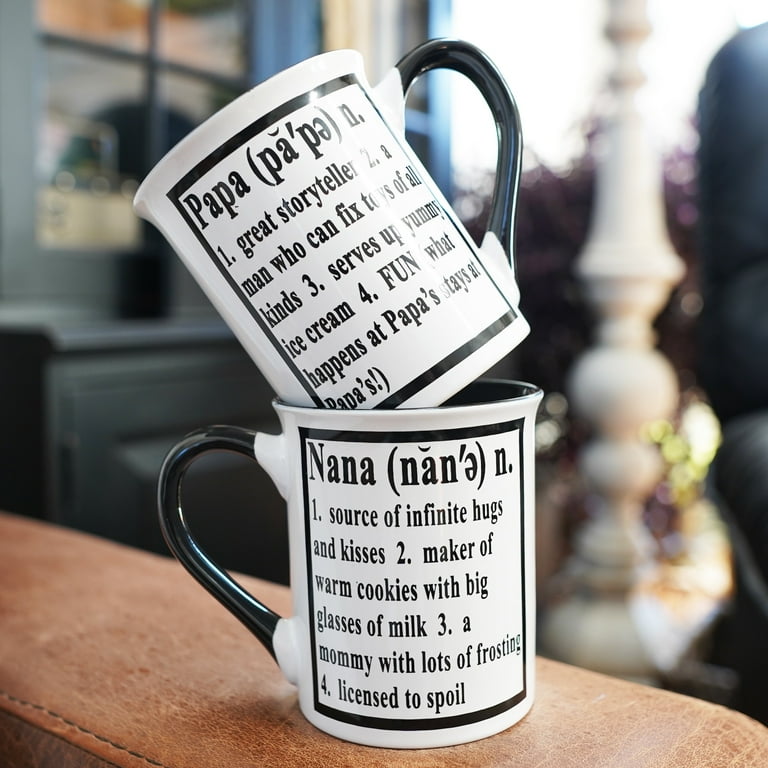 Nana papa best sale mugs
