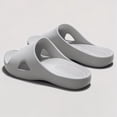 thumbnail image 4 of longantii Orthopedic Sandals for Women Non Slip Slip on Arch Support Summer Flat Sandals Wide Width Orthopedic Slippers 2026 Comfortable Foam Shoes Gray, 4 of 5