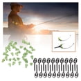 thumbnail image 4 of Almencla Bouillotte de Pêche 20 Pcs Vis Filetées Bouillettes Bouillotte, Vert, 4 of 7