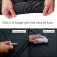 thumbnail image 4 of Funda de bicicleta YOTOM impermeable y antiUV para 2 o 3 bicicletas 2XL, 4 of 8