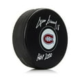 thumbnail image 1 of Denis Savard Rondelle de Hockey des Canadiens de Montréal Autographiée avec Note HOF, 1 of 2