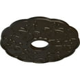 thumbnail image 3 of Ekena Millwork 17 7/8"OD x 3 7/8"ID x 1"P Terrones Butterfly Ceiling Medallion (Fits Canopies up to 3 7/8"), Hand-Painted Stone Hearth, 3 of 6