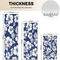 thumbnail image 4 of Pioneer Flower Floral Print Pattern Kitchen Rugs Sets Of 3,Kitchen Runner Rugs Non Skid Washable,Decorative Kitchen Floor Mats for Kitchen,Sink,Laundry,17"x30"+ 17"x47" + 17"x59", 4 of 6