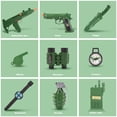 thumbnail image 3 of Disfraz de soldado del ejército militar para niños de Spooktacular Creations, 3 of 7