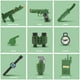 thumbnail image 3 of Disfraz de soldado del ejército militar para niños de Spooktacular Creations, 3 of 7