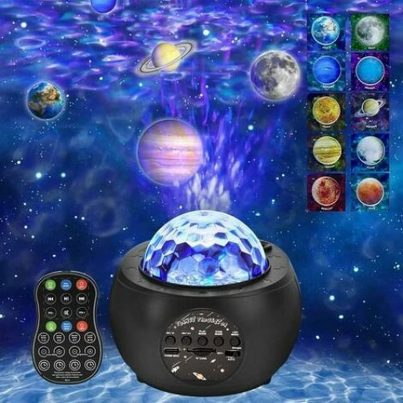 Galaxy Projector, Transform Your Space Into A Starry Universe With High Definition Imagery And Soothing White Noise, Perfect For Bedroom Decoration And Gifts