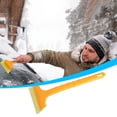 thumbnail image 6 of Ice Scraper for Car, Long Handle Snow Removal Tool with Non-Slip Grip, Portable Windshield Scraper for Truck SUV, Winter Car Accessories, 6 of 6