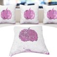 thumbnail image 4 of Pillow Cover Decor, Delicate Durable Beautiful Unique Pillow Cover, For Room Sofa Rose Red + White, 4 of 8