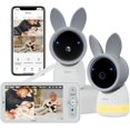 thumbnail image 1 of Arenti Baby Monitor AInanny  2cam Kit Plus  - 2 Cameras with 5-Inch Upgraded Wireless Display, 1 of 7