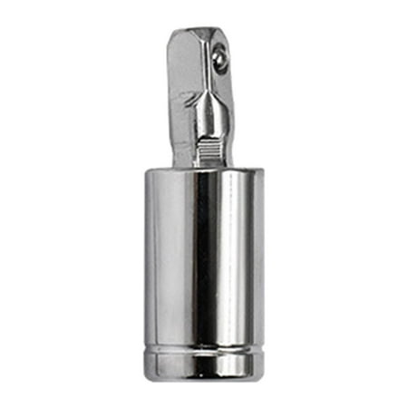 

Impact Universal Joint Swivel Socket Adapter Sturdy Flexible Ratchet Angle Extension Bar Socket Tool Steel 1/4