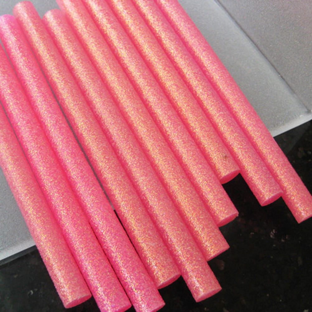 IBASETOY 200Pcs Hot Glue Sticks Eva Adhesive Assorted Colors for Craft Projects Home and Office Use