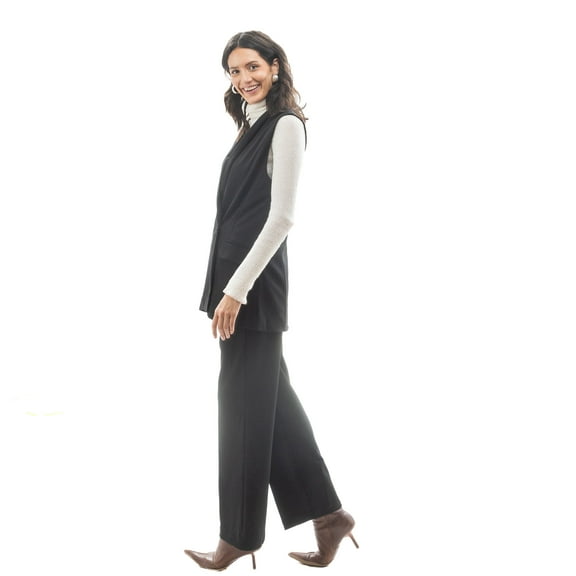 Double Breasted Long Vest