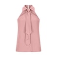 thumbnail image 4 of AnuYalue Halter Neck Tank Tops for Womens Sleeveless Slim Fit Blouses Summer Fashion Office Party Camisoles, 4 of 8