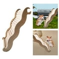 thumbnail image 6 of Hamster Stairs, Wood, Gift, Decorative Exercise Toy Cage Accessories Platform Climbing stairs Gerbils Lovebird Budgie Parrots Climbing M, 6 of 7