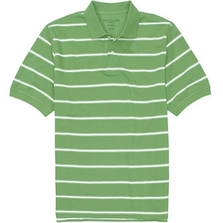 Faded Glory - Big Men's Striped Pique Polo