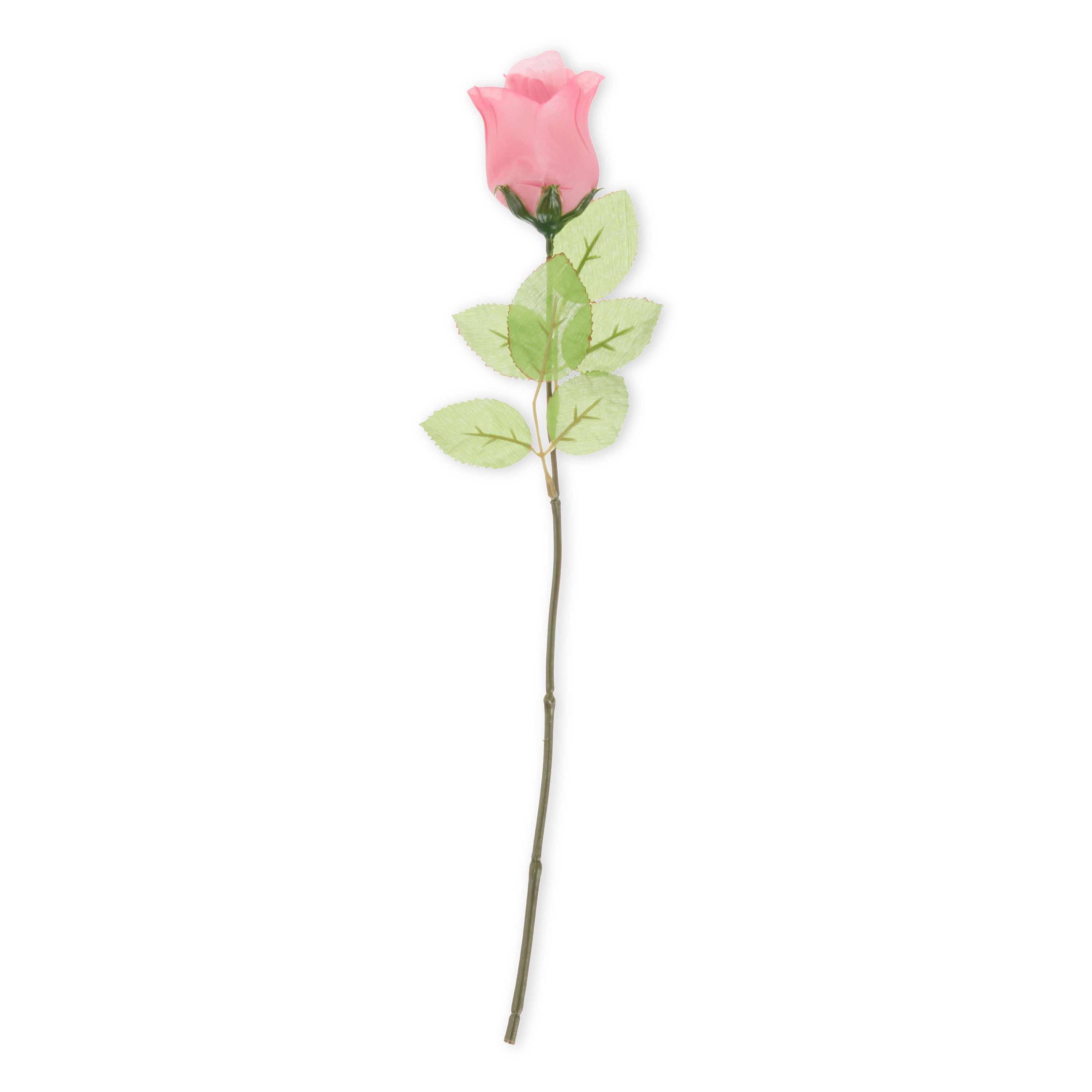 WAY TO CELEBRATE! Way to Celebrate Scented Pink Artificial Rose Stem, 17 inch Valentine Decoration