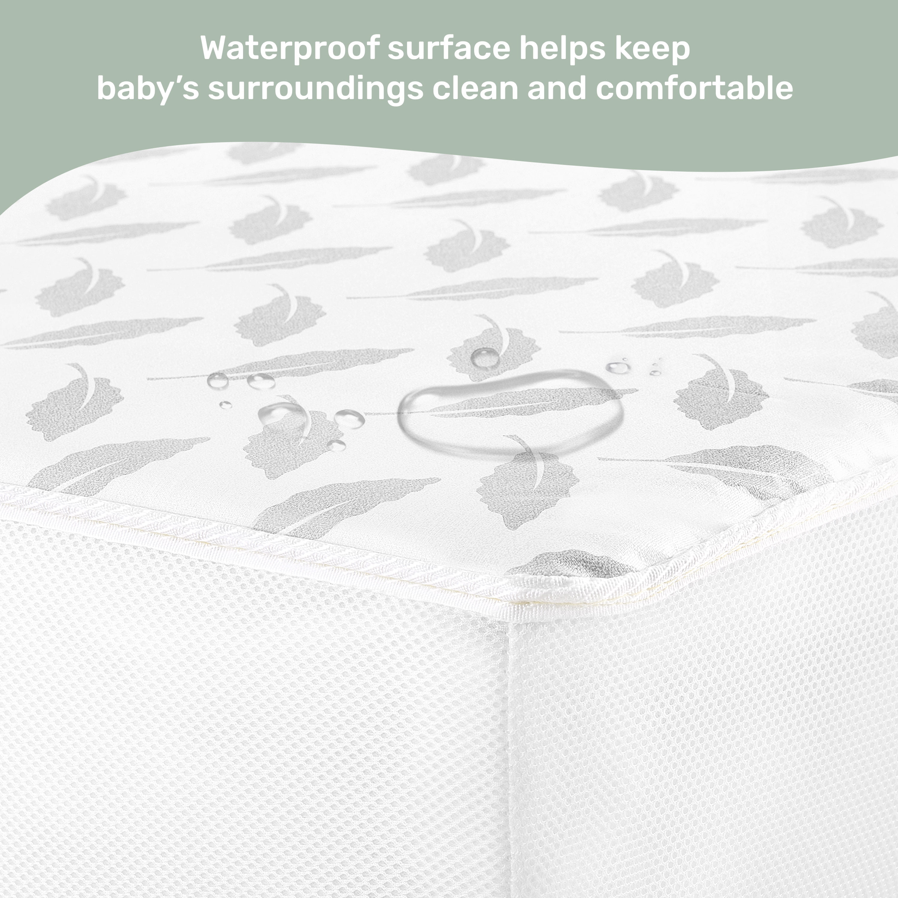 Dream on Me 2-in-1 Breathable 132 Premium Coil Inner Spring Standard Crib & Toddler Mattress