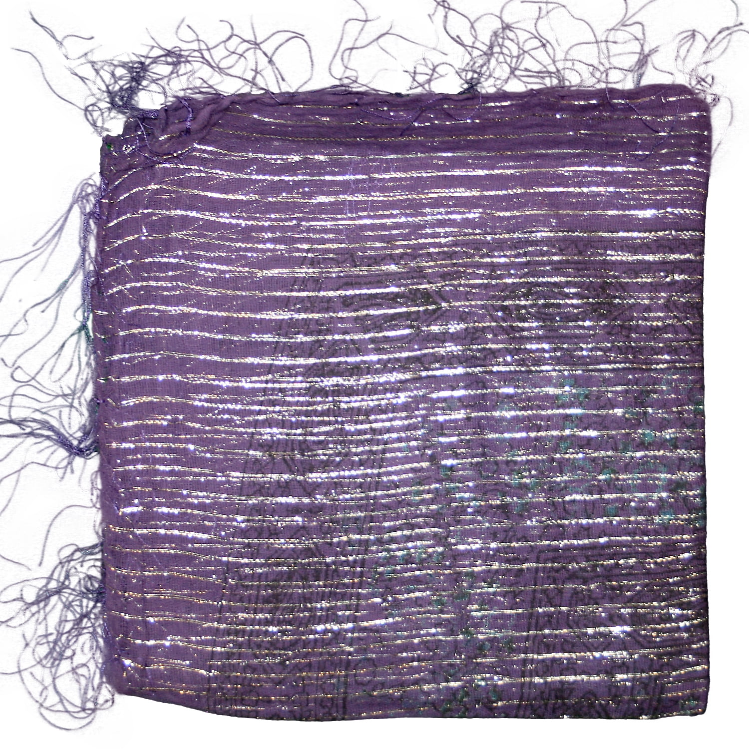 Jon&amp;#39;s Imports - Purple Israeli Tichel Hair Cover Chemo Wrap Headscarf Scarves 100% Cotton Design