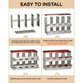 thumbnail image 3 of Chicken Nesting Box 8 Compartment, Metal Roll Away Egg Laying Box with Perch Rod – Durable Poultry Nest Box for Easy Egg Collection, Backyard Chicken Coop, 3 of 6