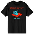 thumbnail image 7 of Friday The 13th 8 Bit Men's Black T-Shirt - L, 7 of 7