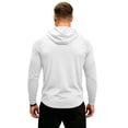 thumbnail image 5 of LTTVQM Mens Quick Dry Hoodies Raglan Long Sleeve Lightweight Breathable Workout Fishing Shirts Stretch Casual Outdoor Camping Athletic Hooded Tops, 5 of 5