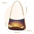 thumbnail image 3 of ALAZA Mountain Starry Night Women's Chain Shoulder Bag Hobo Handbag Tote Crossbody Purse, 3 of 7