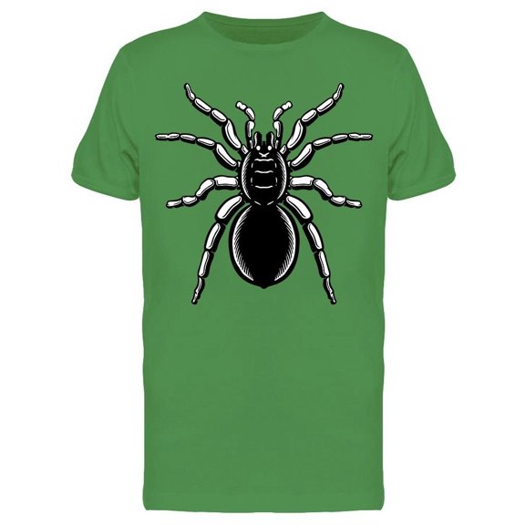 Mostly Black Tarantula Engraved Tee Men's -Image by Shutterstock