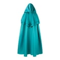thumbnail image 3 of Ensemble de Scène Rétro Gothique à Capuche Boutonné Décontracté, 3 of 7