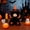TX813, variant on Oso de peluche de Halloween y adorno decorativo caprichoso de Halloween. vintage halloween decor