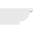 thumbnail image 3 of Ekena Millwork 4"W X 6"H X 12"L Standard Alpine Architectural Grade PVC Rafter Tail, 3 of 4