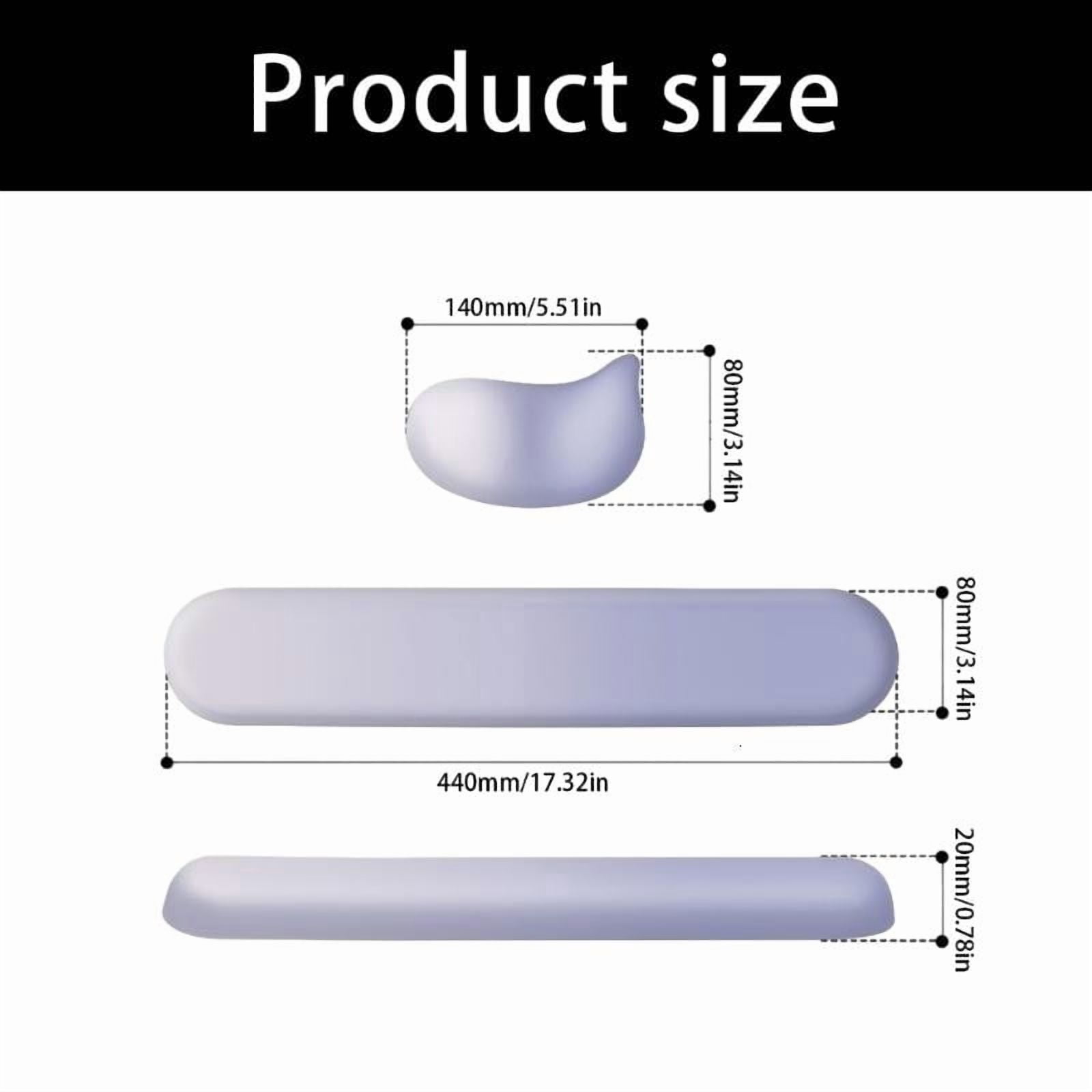 CEORPER Mouse Pad Comfort Wrist Rest For Keyboard And Mouse Cushioned Support Mat