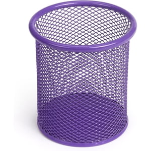 Porte-stylo pour bureau, organisateur de bureau Wire Mesh porte-sylo pour Bureau organisateur (Purple)