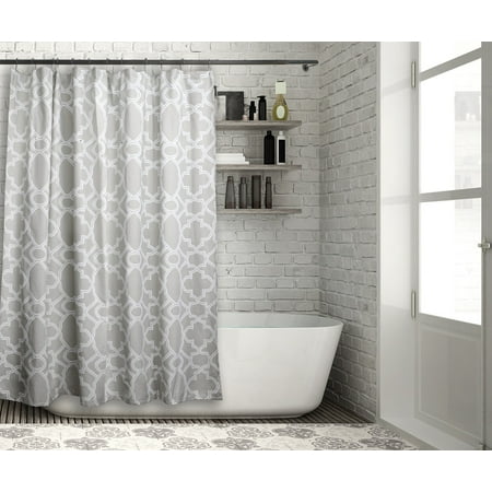 Melanie 70 In W X 72in L Polyester Shower Curtain Sandstone