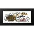 thumbnail image 2 of Tavoletti, Anne 24x12 Black Modern Framed Museum Art Print Titled - Country Harvest IX, 2 of 5