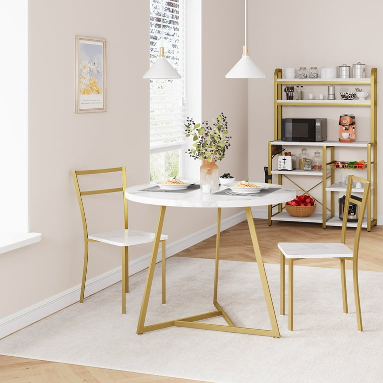 Small glam 2024 dining table set