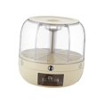 thumbnail image 2 of Abbracc Food Dispenser, Cereal Dispenser, 6 Grid Transparent Dispenser Container, Cereal S, 2 of 9