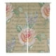 thumbnail image 1 of ABPHQTO Rosas rosas con lavanda japonés Noren cortina puerta ventana tratamiento cortinas 85x150 cm, 1 of 1